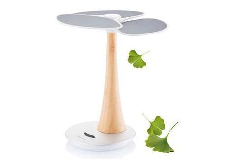 Smartphone and tablet charger inspired by the Ginkgo tree.
