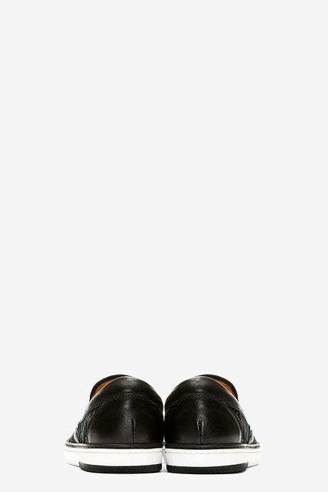 The Twenty-Four Hour Step:  Jimmy Choo Black Leopard Grove Slip-On Sneaker