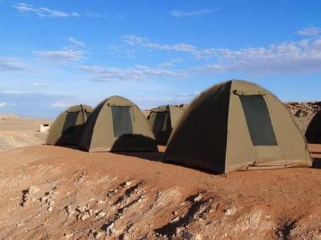 Gorgeous campsite in Namibia.