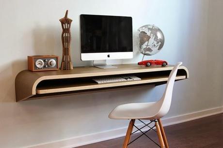 Floating Modern Home Office Desk