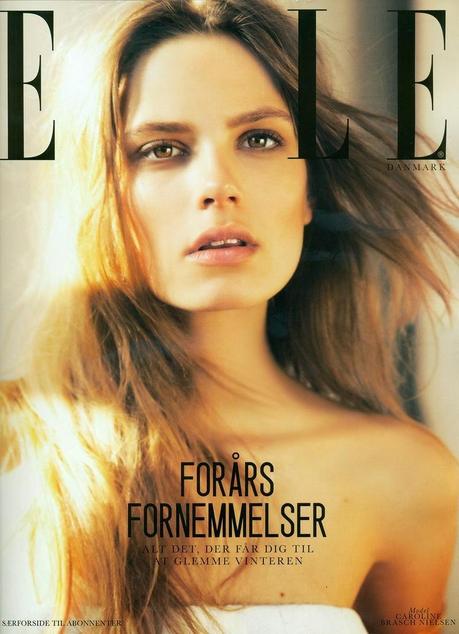 Caroline Brasch Nielsen - Elle Denmark February 2014