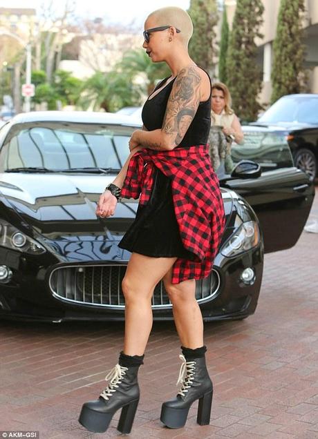 Amber Rose Platform UNIF Boots