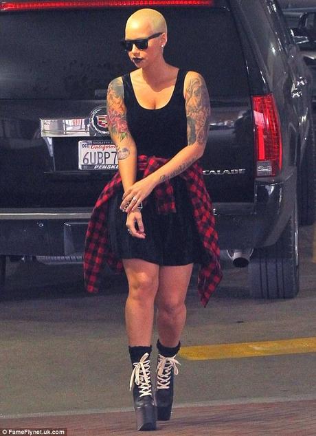 Amber Rose UNIF Hellbound Boots Grunge