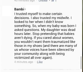 Aviva Romm Bambi comment