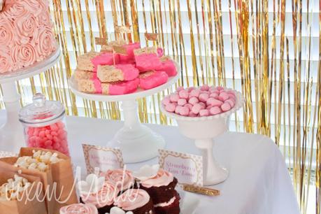 Pink & Gold 60th Birthday Party