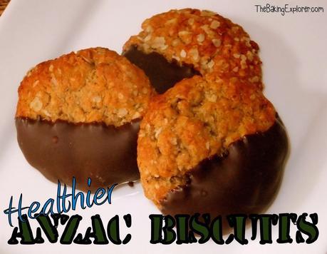 Healthier ANZAC Biscuits