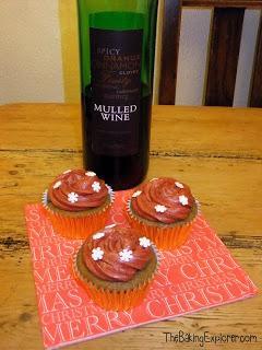 Mulled Wine Cupcakes