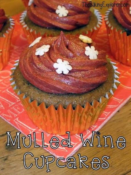 Mulled Wine Cupcakes