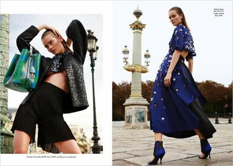 Monika Jac Jagaciak for Harper’s Bazaar Australia March 2014