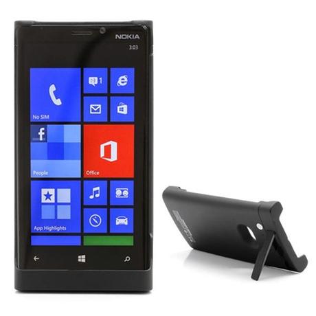 Nokia Lumia 920 External Battery Case - Black