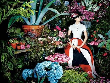 Alice + Olivia Reveals Botanical Spring/Summer 2014 Campaign