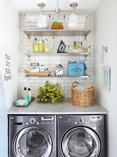 Small laundry room inspiration