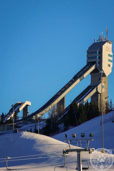 Ski Tower at the COP in Calgary