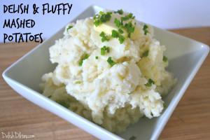 Delish and Fluffy Mashed Potatoes
