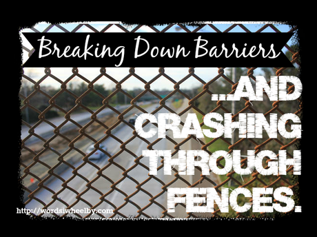 Breaking Down Barriers...and Crashing Through Fences