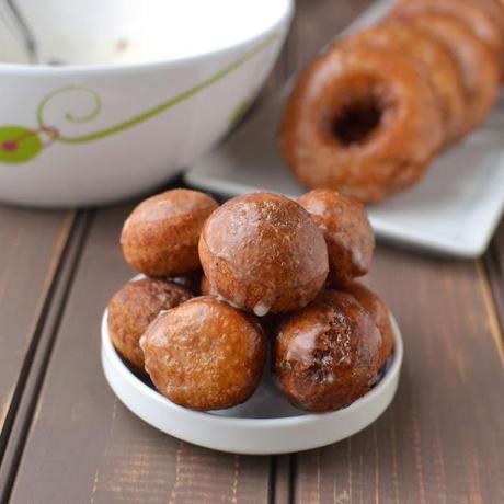 Roasted Chestnut Donuts (Vegan & Eggless Cake Donut Recipe)