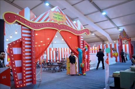 Pop up Circus by the Park  Hotels India Design 2014