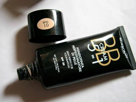 Deborah Milano 5-in-1 BB Cream with SPF 20 Shade #01 Review