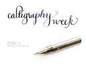 Calligraphy Week: Zebra Comic Chrome