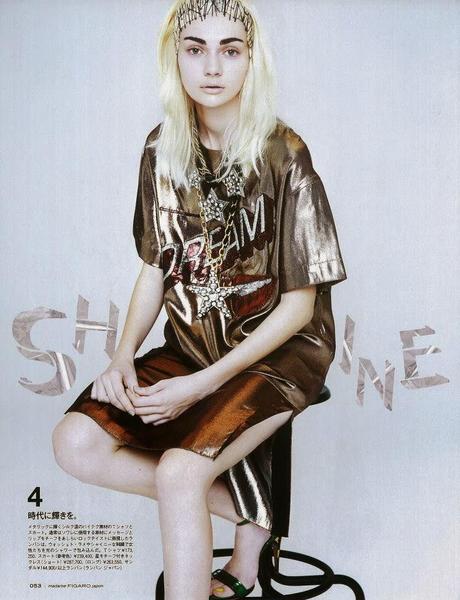 Antonina Vasylchenko for Madame Figaro Japan March 2014