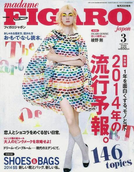 Antonina Vasylchenko for Madame Figaro Japan March 2014