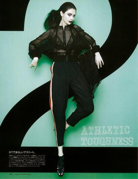 Antonina Vasylchenko for Madame Figaro Japan March 2014