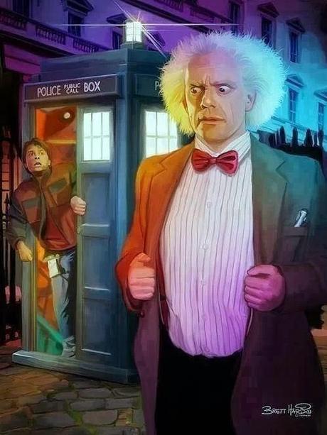 This Back to the Future and Doctor Who Mashup Looks Totally Awesome