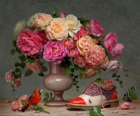 Shoe Art: Christian Louboutin’s Painted Spring 2014 Campaign