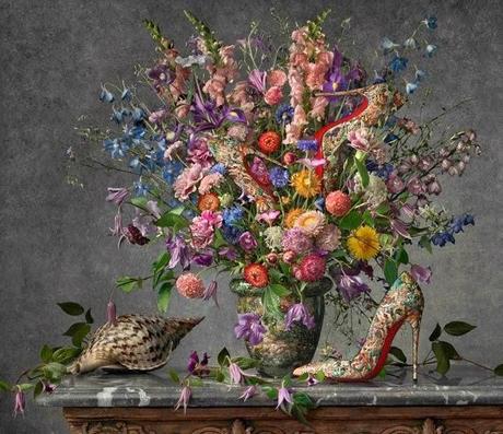 Shoe Art: Christian Louboutin’s Painted Spring 2014 Campaign