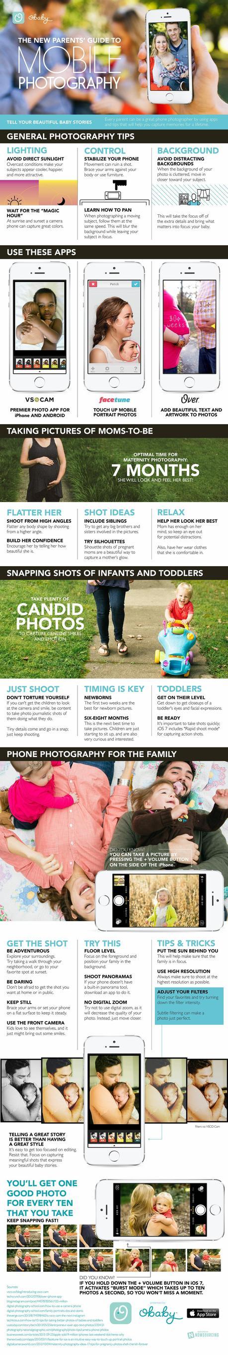 The New Parents' Guide to Mobile Photography [Infographic]