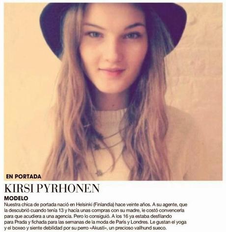 Kirsi Pyrhonen - Marie Claire Spain March 2014