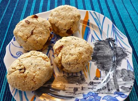 Sweet and Savoury Apple Cheddar Biscuits (SCD, Coconut flour, Nut free)