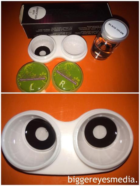 Mini Sclera Phantasee Black Titan Lens Review + Coupon