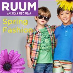 Spring In To RUUM American Kid's Wear!