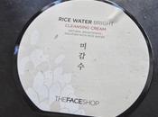 Night Time Cleanser: Face Shop Rice Water Bright Cleansing Cream
