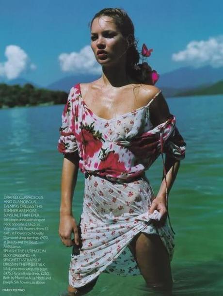 Photographed in Brazil by Mario Testino for Vogue UK, date unknown.