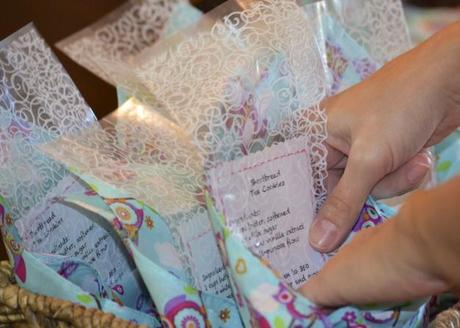 homemade wedding favors