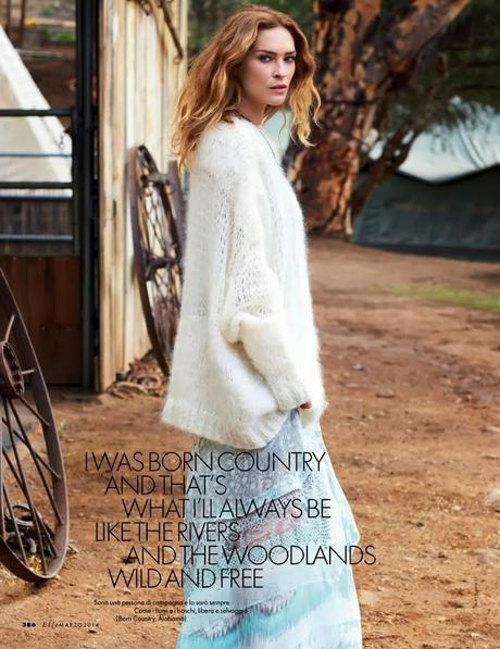 Erin Wasson - Elle magazine Italy March 2014