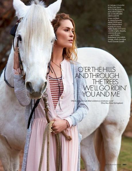 Erin Wasson - Elle magazine Italy March 2014