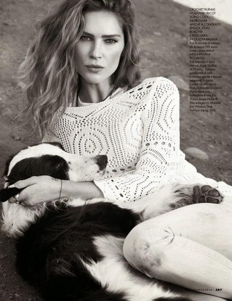 Erin Wasson - Elle magazine Italy March 2014