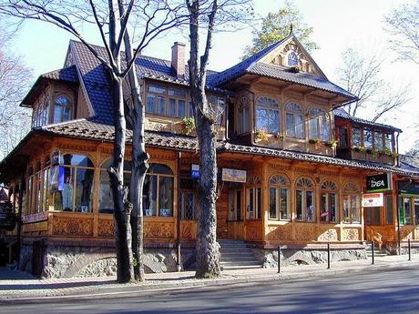 Zakopane Style Architecture in the Carpathian Mountains