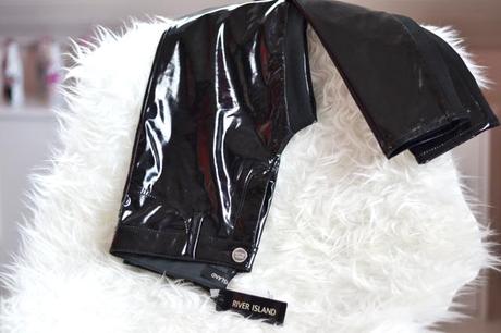 New Look | New Look High Shine Patent Trousers