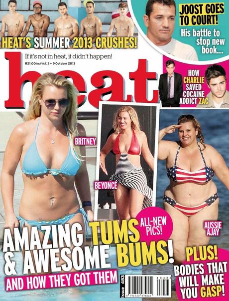 Gemma Collins, June Shannon, Mary J Blige and Ajay Rochester - Heat South Africa February 2014