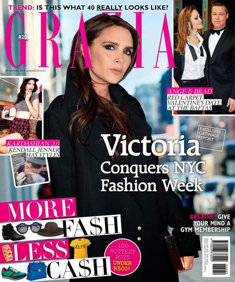 Victoria Beckham - Grazia South Africa February 2014 - Paperblog