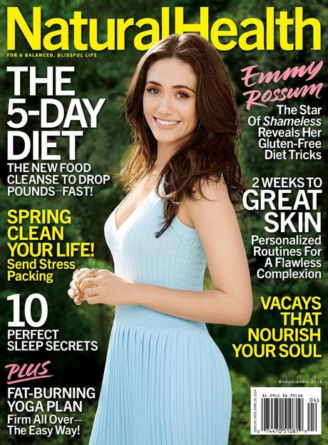 Emmy Rossum - Natural Health Magazine March/April 2014