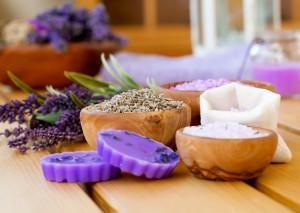 lavender in bath products