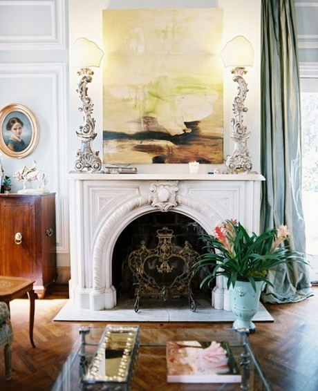 marble mantel