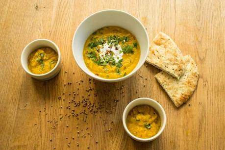 Curried Butternut Squash & Coconut Soup