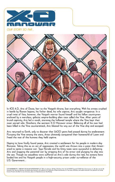 VALIANT previews titles releasing next week