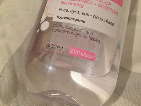 Garnier Micellar Cleansing Water - Review